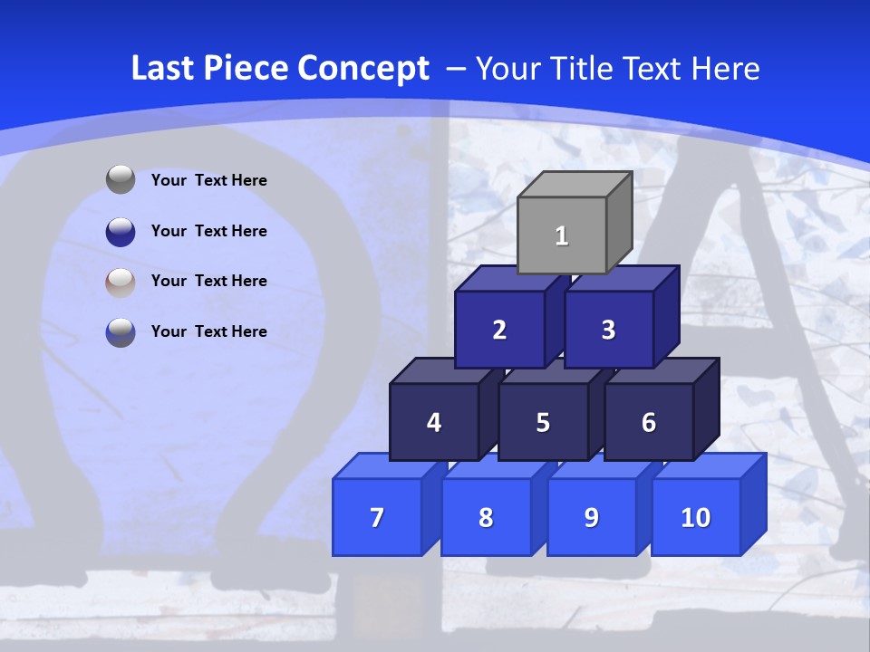 Glass Art Faith PowerPoint Template