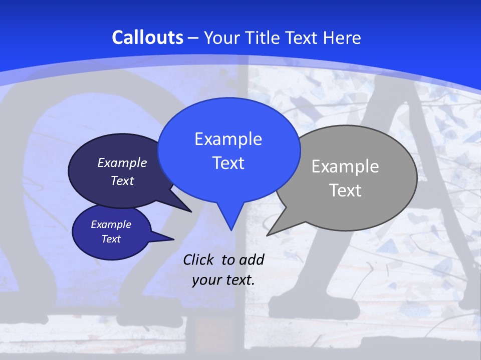 Glass Art Faith PowerPoint Template