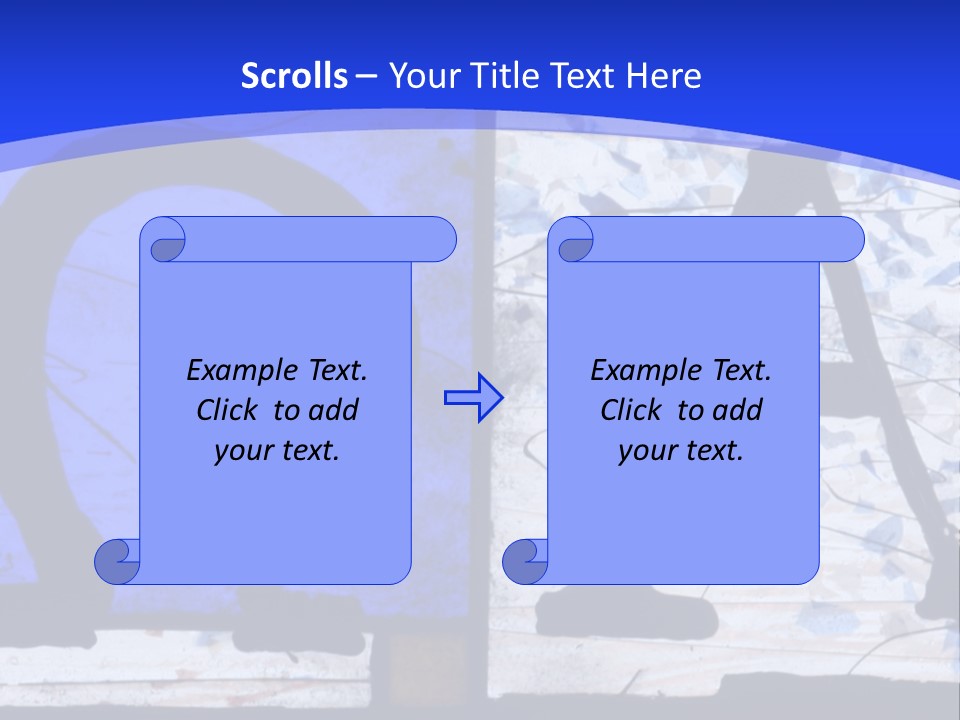 Glass Art Faith PowerPoint Template