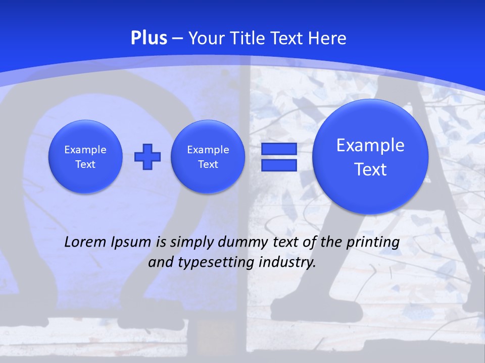 Glass Art Faith PowerPoint Template