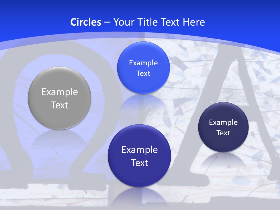 Glass Art Faith PowerPoint Template