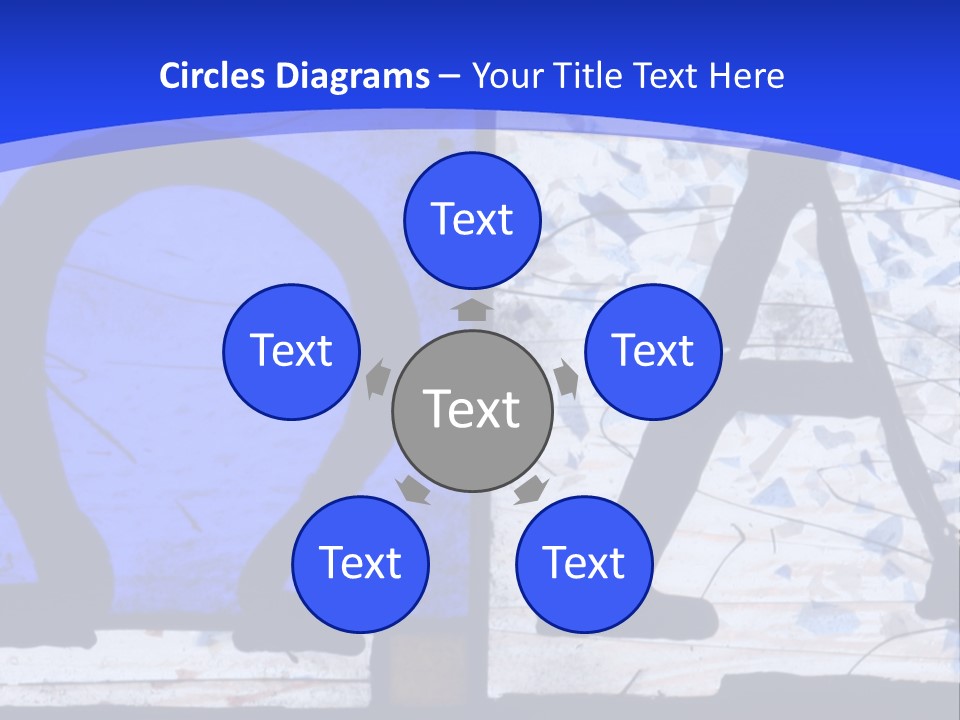 Glass Art Faith PowerPoint Template