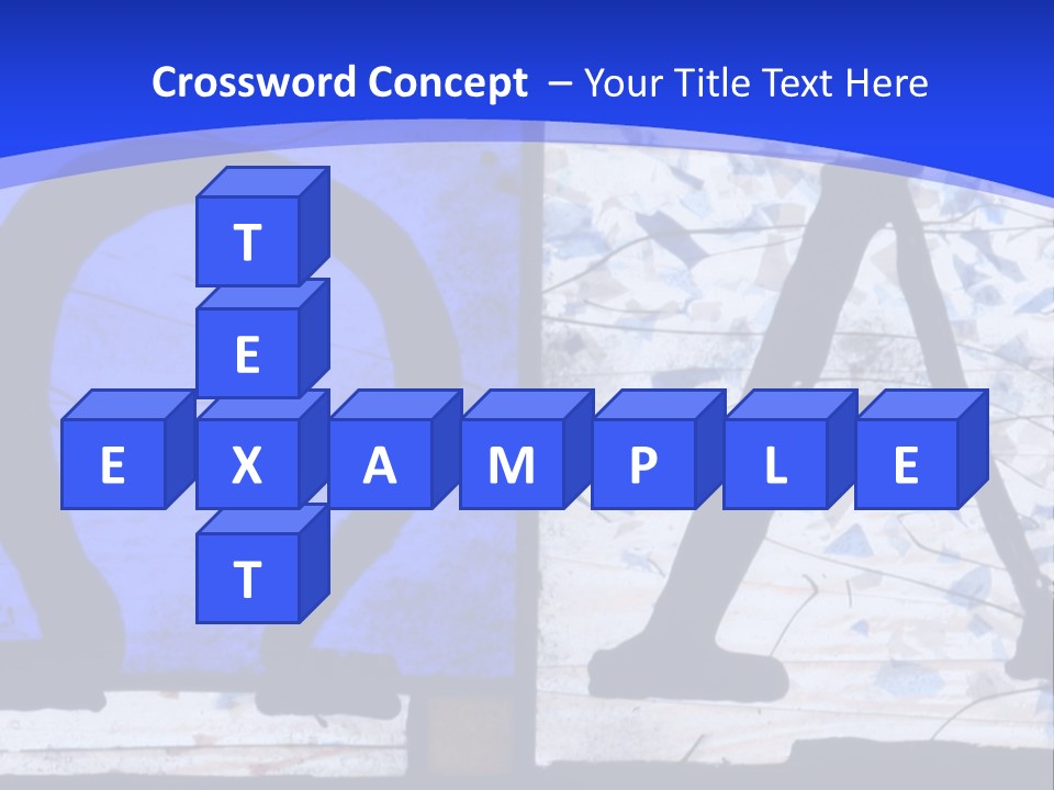 Glass Art Faith PowerPoint Template