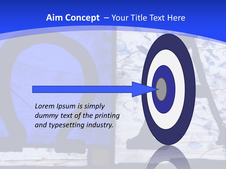 Glass Art Faith PowerPoint Template