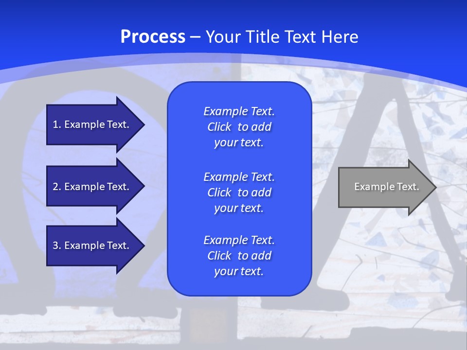 Glass Art Faith PowerPoint Template