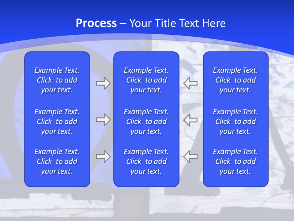Glass Art Faith PowerPoint Template