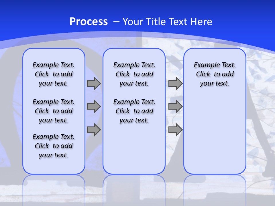Glass Art Faith PowerPoint Template