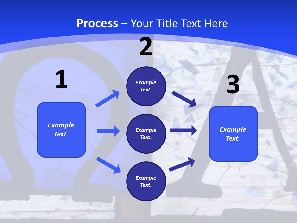 Glass Art Faith PowerPoint Template