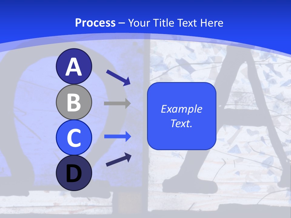 Glass Art Faith PowerPoint Template