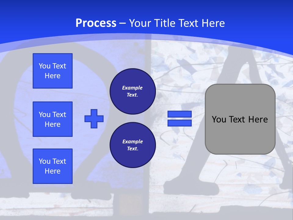 Glass Art Faith PowerPoint Template
