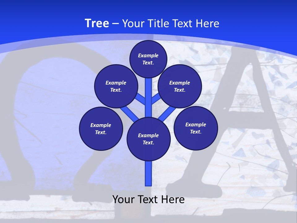 Glass Art Faith PowerPoint Template