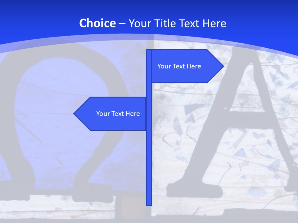 Glass Art Faith PowerPoint Template