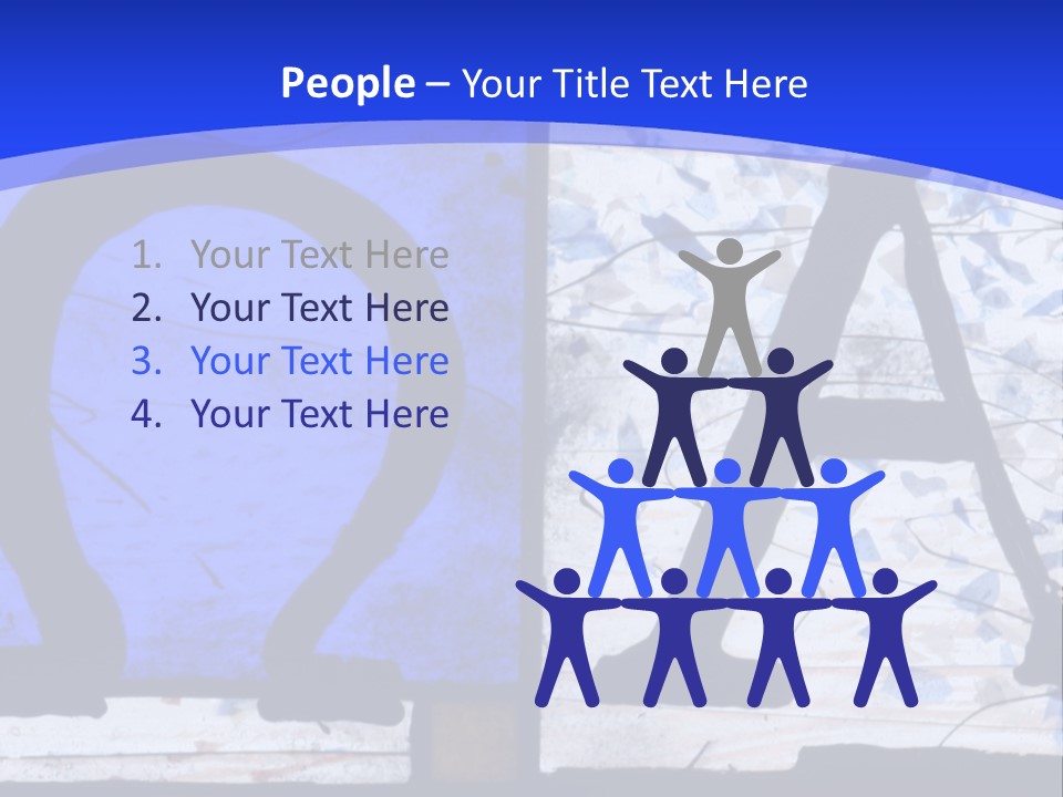 Glass Art Faith PowerPoint Template