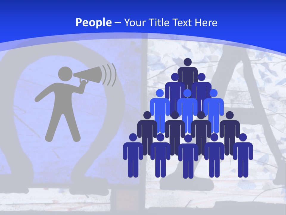 Glass Art Faith PowerPoint Template