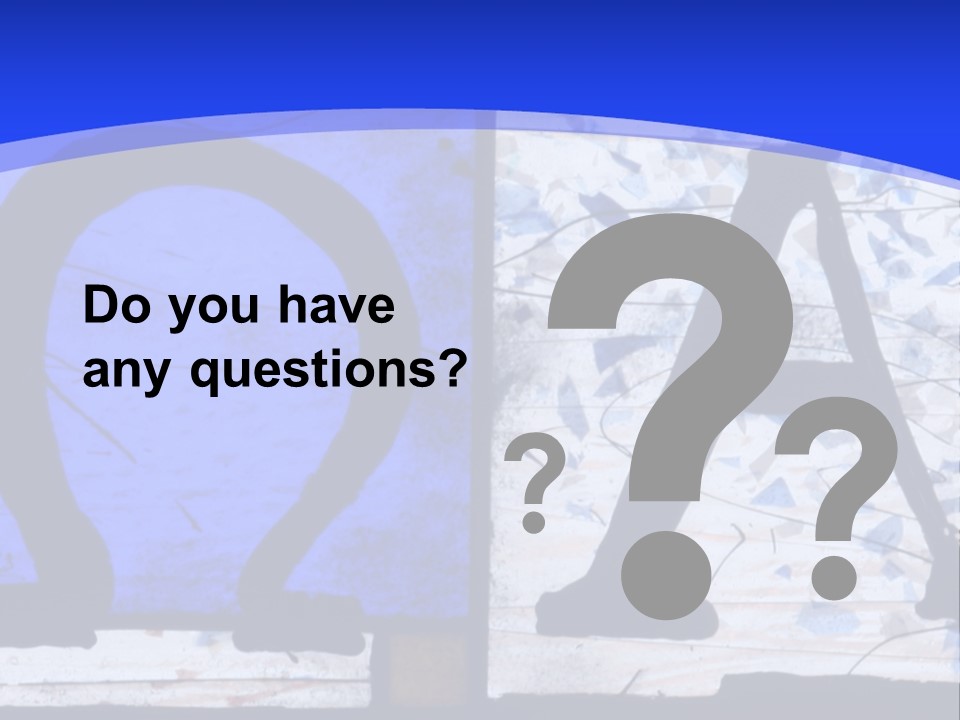 Glass Art Faith PowerPoint Template