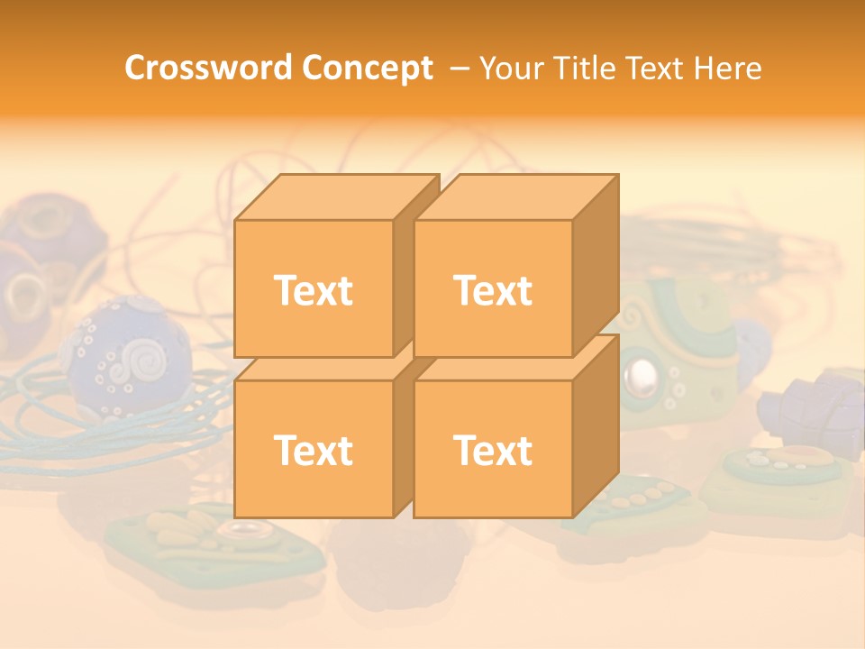 Handmade Art Accessories PowerPoint Template