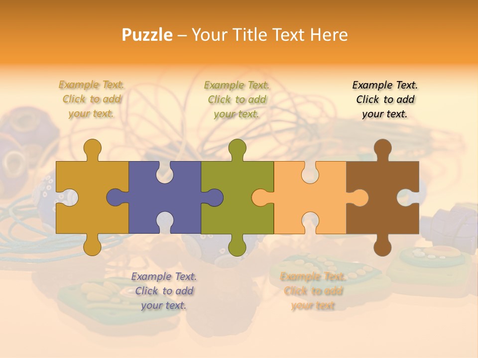 Handmade Art Accessories PowerPoint Template