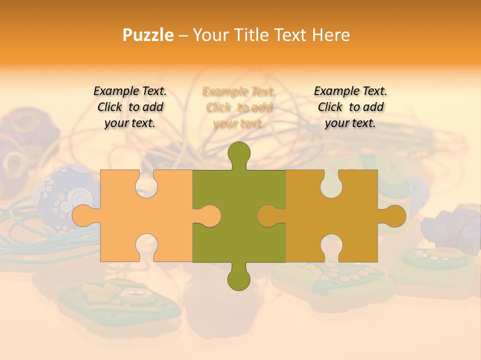 Handmade Art Accessories PowerPoint Template