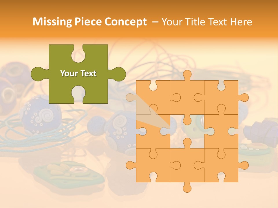 Handmade Art Accessories PowerPoint Template