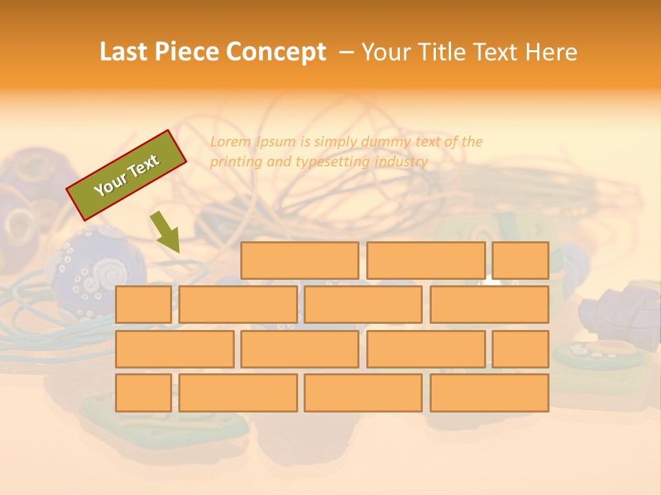 Handmade Art Accessories PowerPoint Template