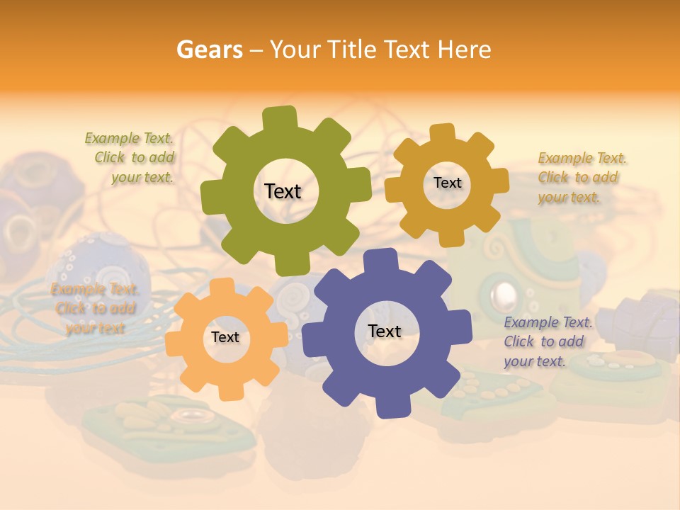 Handmade Art Accessories PowerPoint Template