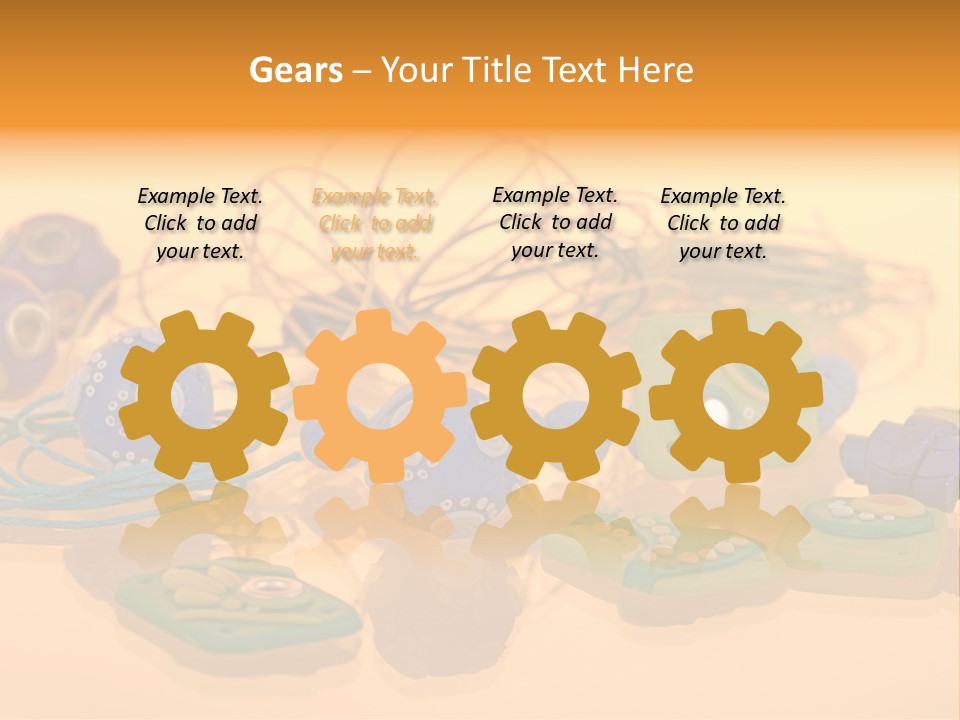 Handmade Art Accessories PowerPoint Template