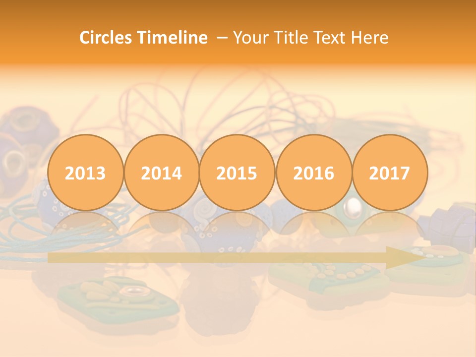 Handmade Art Accessories PowerPoint Template