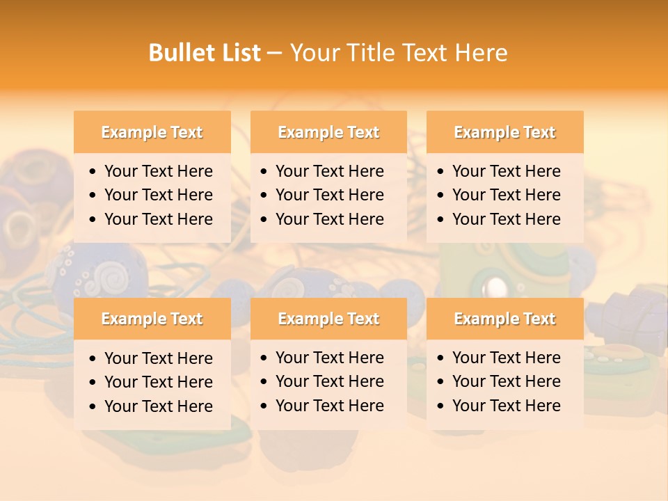 Handmade Art Accessories PowerPoint Template