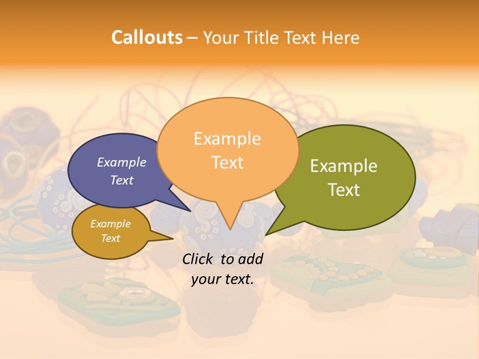 Handmade Art Accessories PowerPoint Template