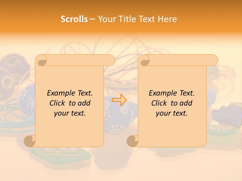 Handmade Art Accessories PowerPoint Template