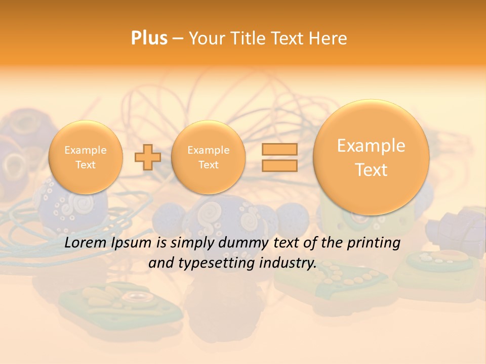 Handmade Art Accessories PowerPoint Template