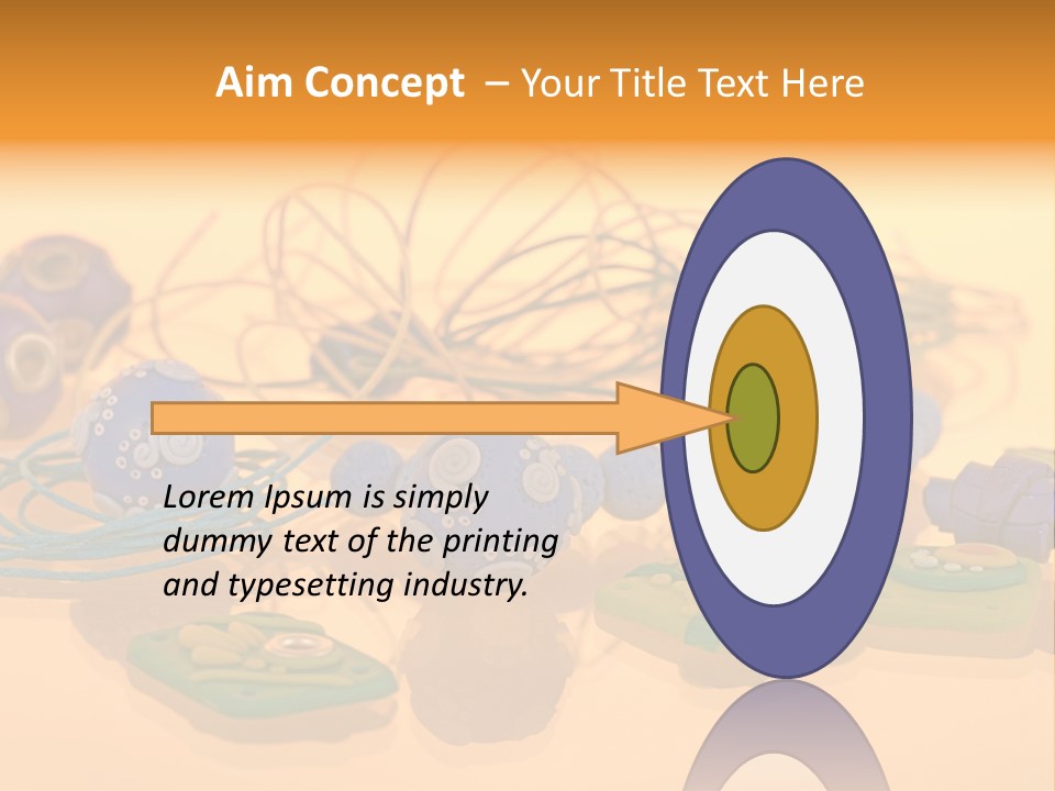 Handmade Art Accessories PowerPoint Template