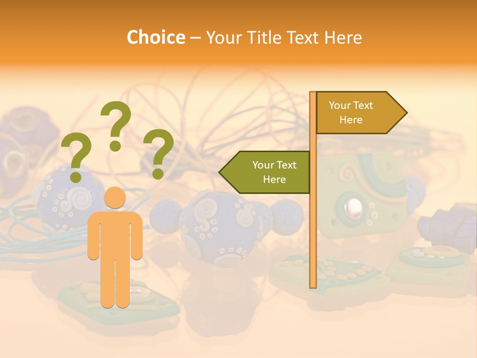 Handmade Art Accessories PowerPoint Template