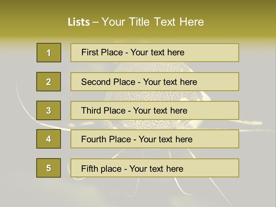 Aquarium Nature Tropical PowerPoint Template