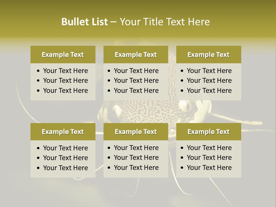 Aquarium Nature Tropical PowerPoint Template