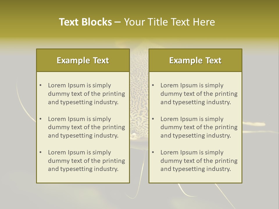 Aquarium Nature Tropical PowerPoint Template