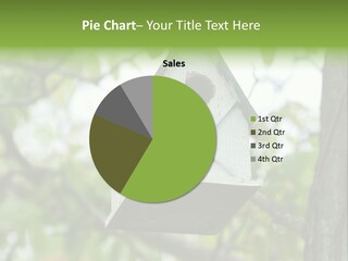 Tree Cute White PowerPoint Template