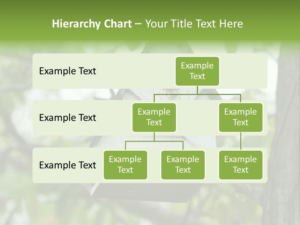 Tree Cute White PowerPoint Template