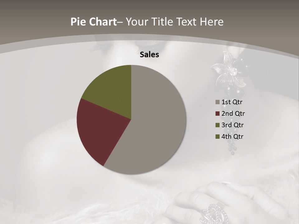 Jewelry Eyes Ring PowerPoint Template