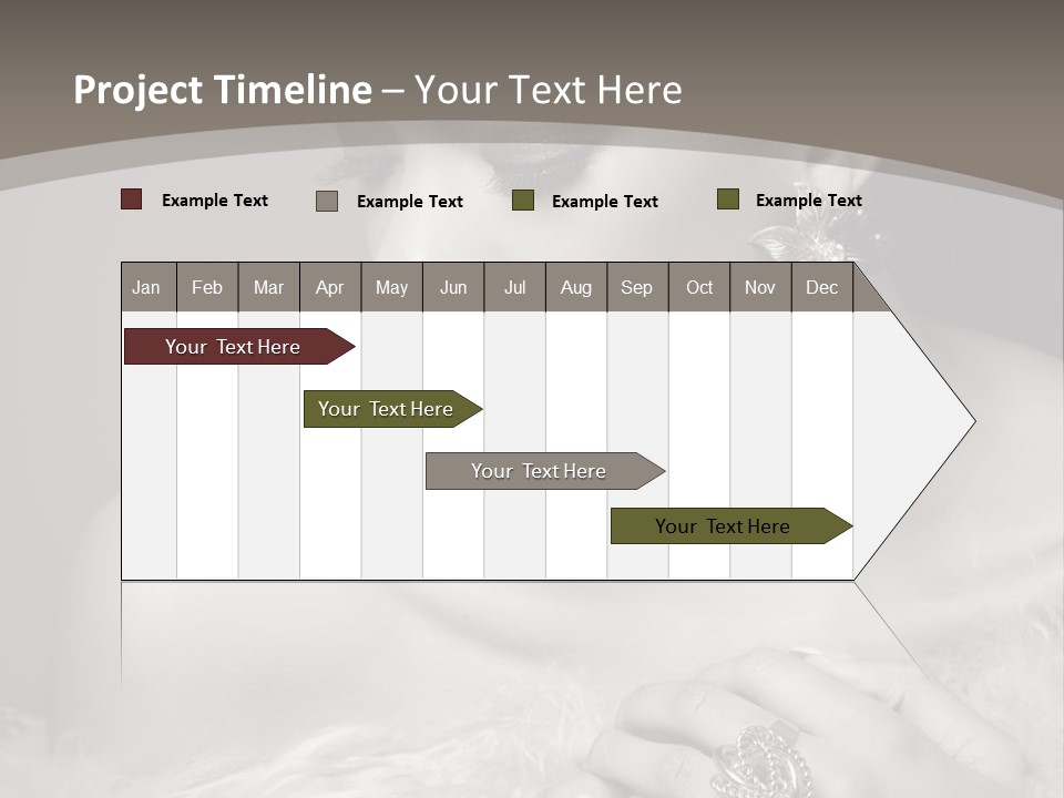 Jewelry Eyes Ring PowerPoint Template