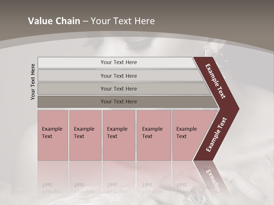 Jewelry Eyes Ring PowerPoint Template