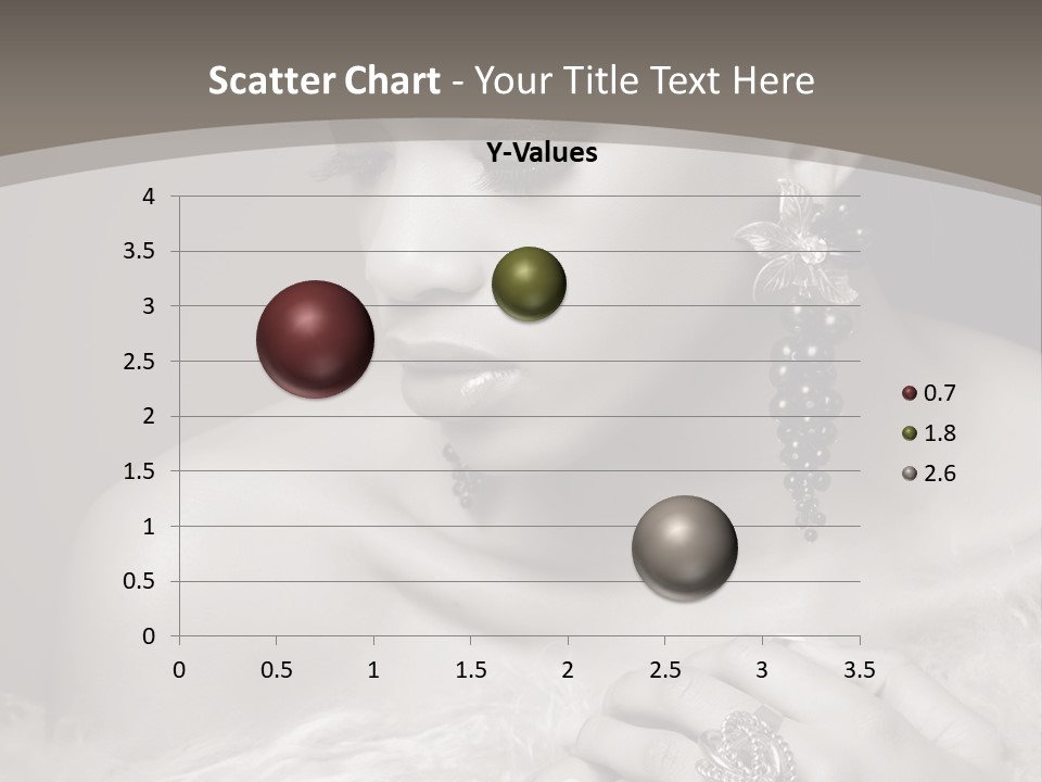 Jewelry Eyes Ring PowerPoint Template