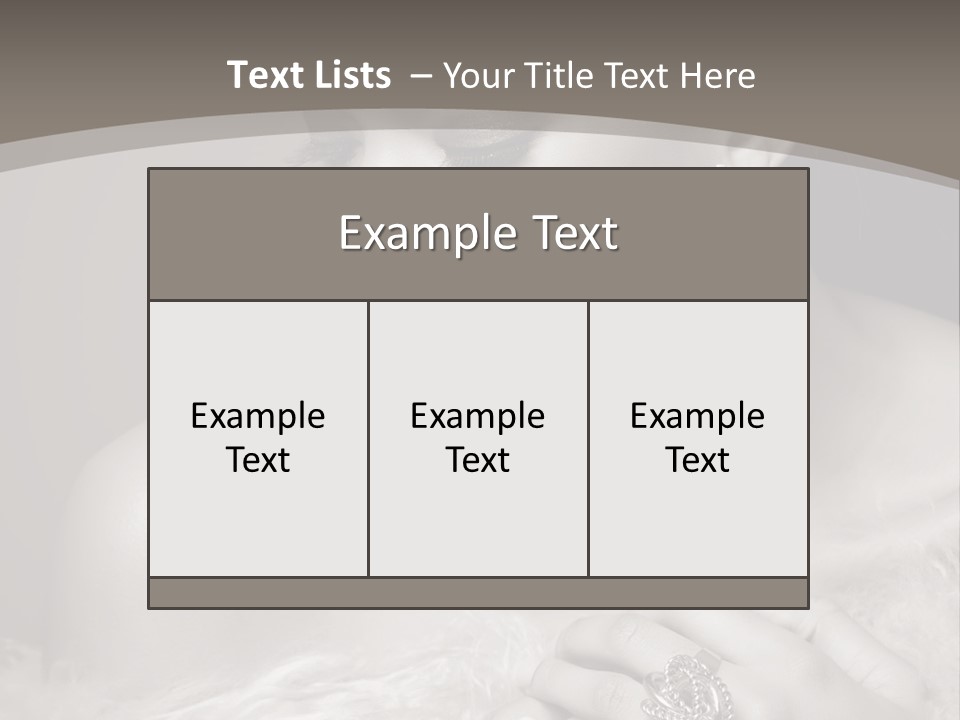 Jewelry Eyes Ring PowerPoint Template