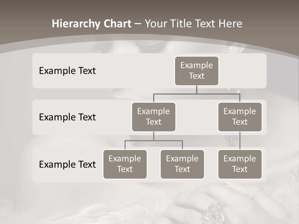Jewelry Eyes Ring PowerPoint Template