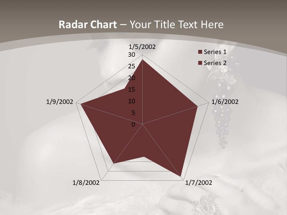 Jewelry Eyes Ring PowerPoint Template