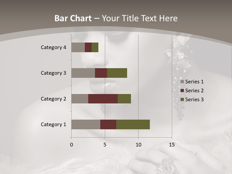 Jewelry Eyes Ring PowerPoint Template