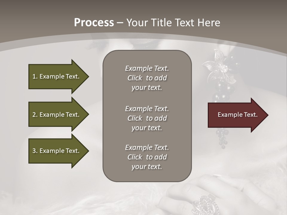 Jewelry Eyes Ring PowerPoint Template