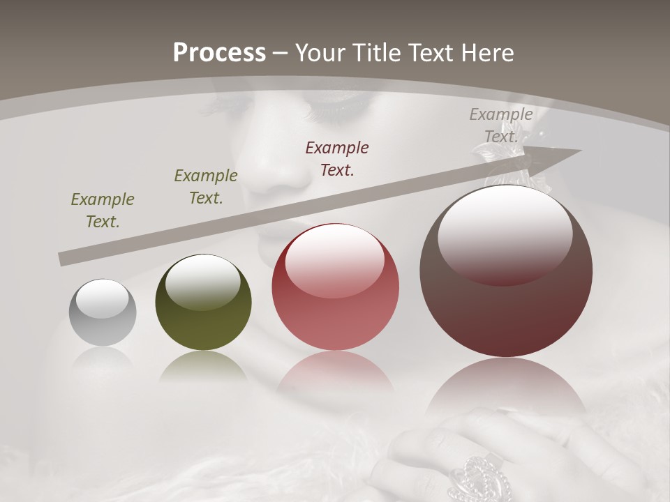 Jewelry Eyes Ring PowerPoint Template