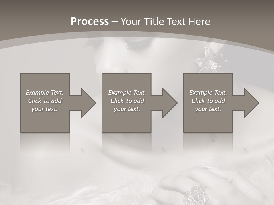 Jewelry Eyes Ring PowerPoint Template