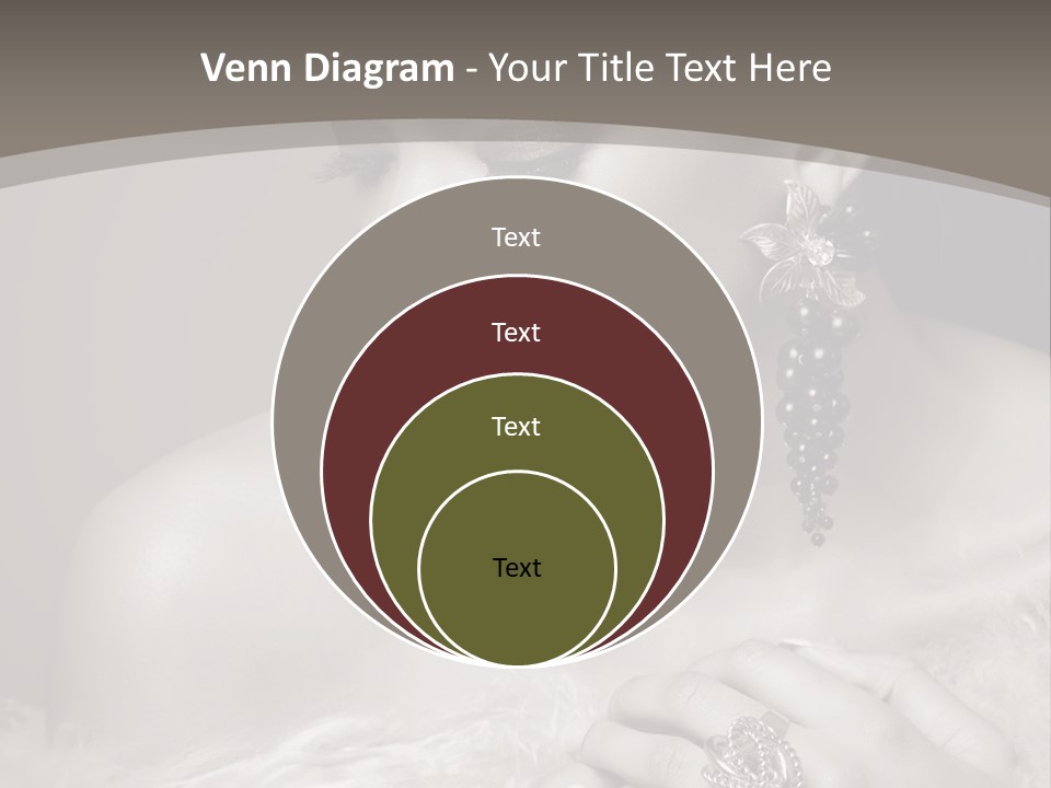 Jewelry Eyes Ring PowerPoint Template